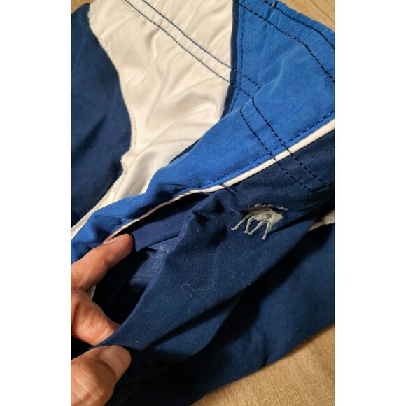 Abercrombie Kids Boys Board Swim Blue Shorts Bermudas- Lined- Size Medium - Picture 8 of 11